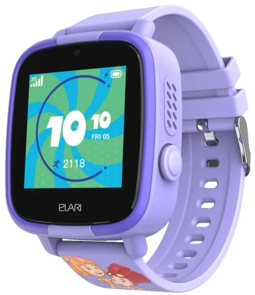 Детские умные часы Elari FixiTime Fun Puprle
