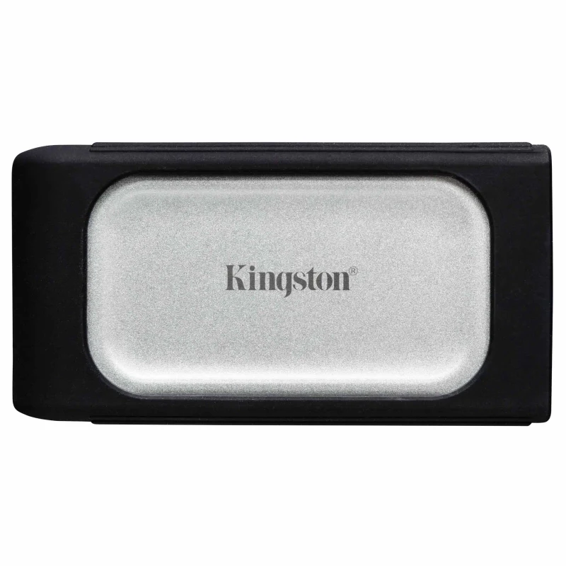 Портативный накопитель SSD Kingston XS2000, 500ГБ, Silver 2