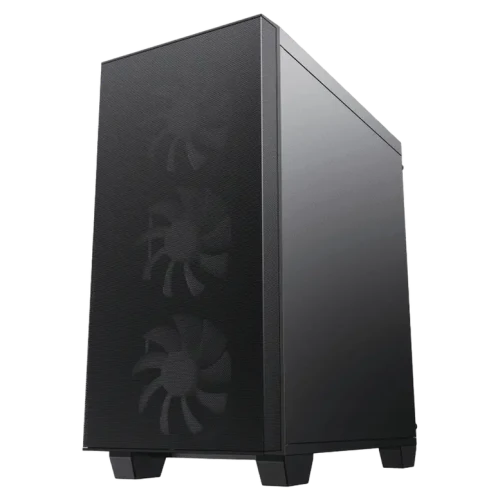 Case mATX GAMEMAX Aero Mini ECO, w/o PSU, 4x120mm, Front Mesh, TG, USB 3.0, Black