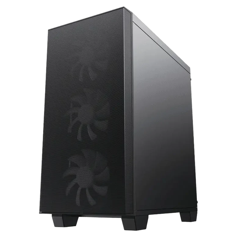 Case mATX GAMEMAX Aero Mini ECO, w/o PSU, 4x120mm, Front Mesh, TG, USB 3.0, Black 7