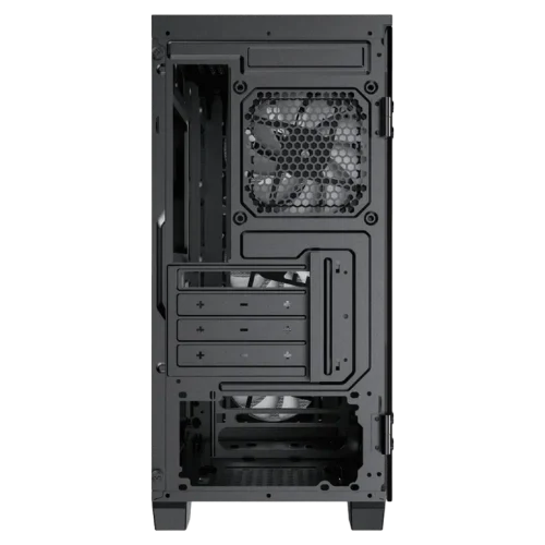 Case mATX GAMEMAX Aero Mini ECO, w/o PSU, 4x120mm, Front Mesh, TG, USB 3.0, Black