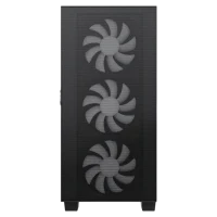 Case mATX GAMEMAX Aero Mini ECO, w/o PSU, 4x120mm, Front Mesh, TG, USB 3.0, Black 8