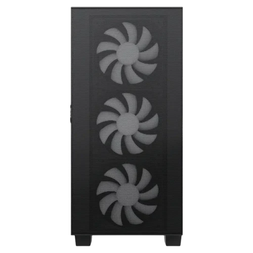 Case mATX GAMEMAX Aero Mini ECO, w/o PSU, 4x120mm, Front Mesh, TG, USB 3.0, Black