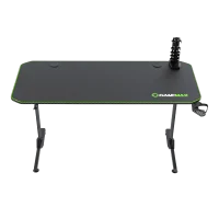 Birou Gaming Gamemax D140-Carbon, Negru