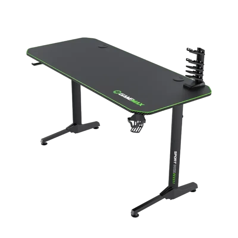 Birou Gaming Gamemax D140-Carbon, Negru 3