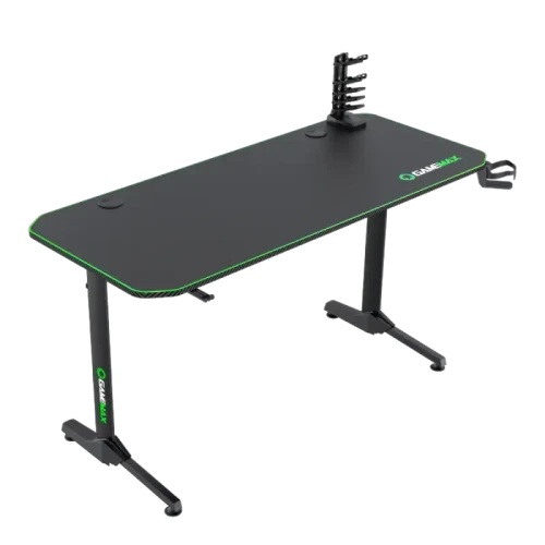 Birou Gaming Gamemax D140-Carbon, Negru