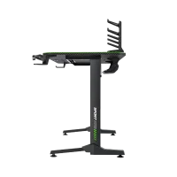 Birou Gaming Gamemax D140-Carbon, Negru 8