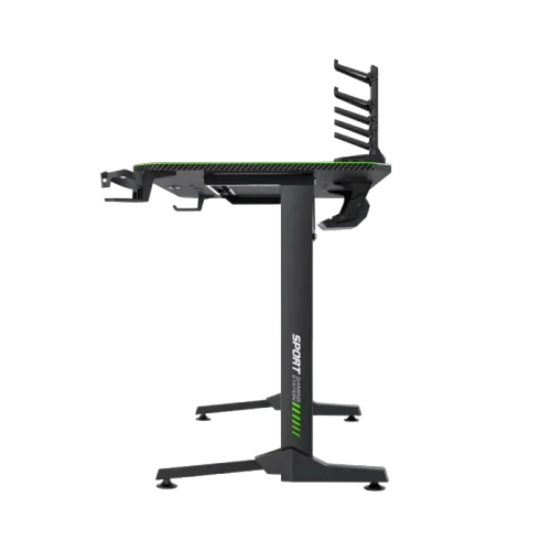 Birou Gaming Gamemax D140-Carbon, Negru
