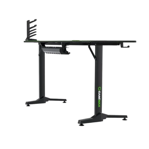 Birou Gaming Gamemax D140-Carbon, Negru