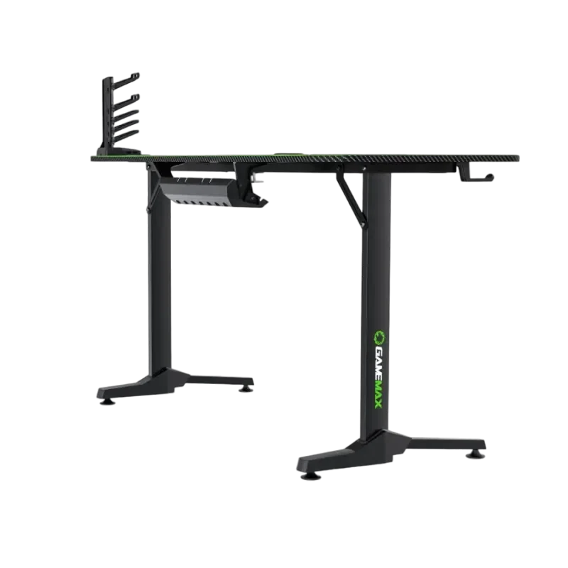 Birou Gaming Gamemax D140-Carbon, Negru 4