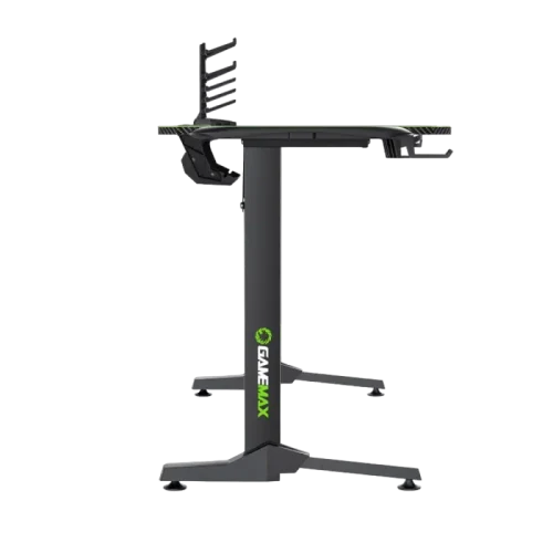 Birou Gaming Gamemax D140-Carbon RGB, Negru
