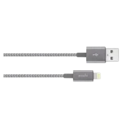 Кабель Moshi iPhone Lighting USB Cable, USB-A to Lightning, 1.2 м, Серый 2