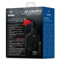 Căști SVEN AP-G988MV, Cu fir, Negru 17