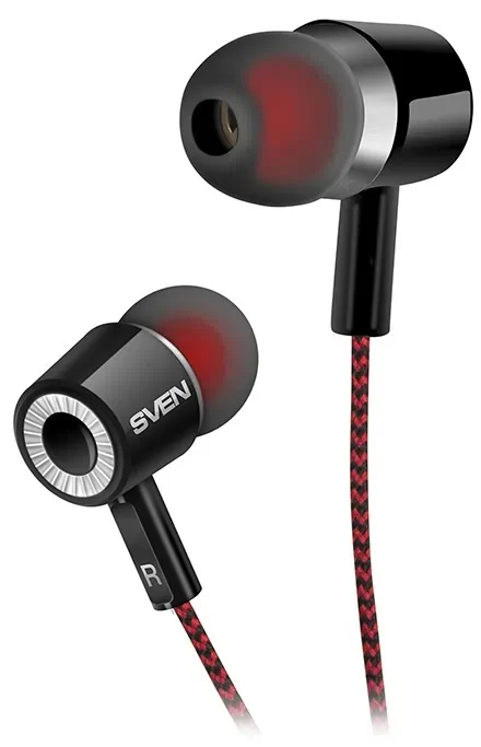 Căşti Sven E-108 Black/Red