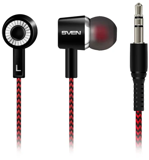 Căşti Sven E-108 Black/Red