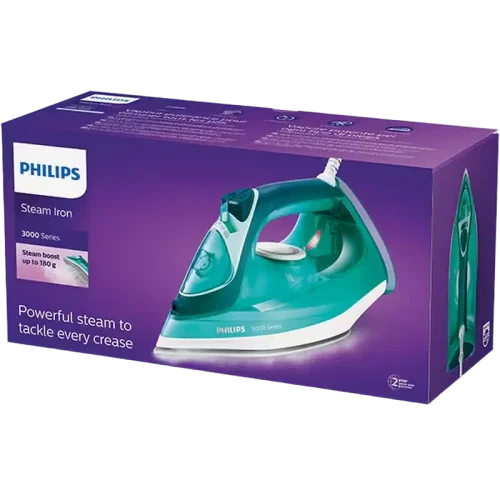 Утюг Philips 3000 series, Зелёный