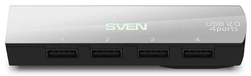 USB 2.0 Hub 4-port SVEN "HB-891", Black