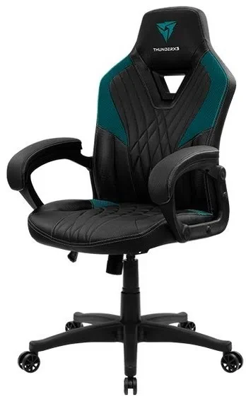 Геймерское кресло ThunderX3 DC1 Black/Cyan