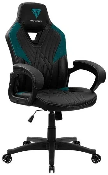 Геймерское кресло ThunderX3 DC1 Black/Cyan