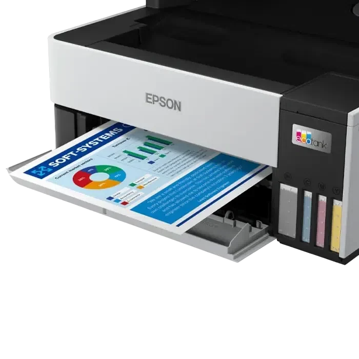 Струйный МФУ Epson L6490, Серый 5