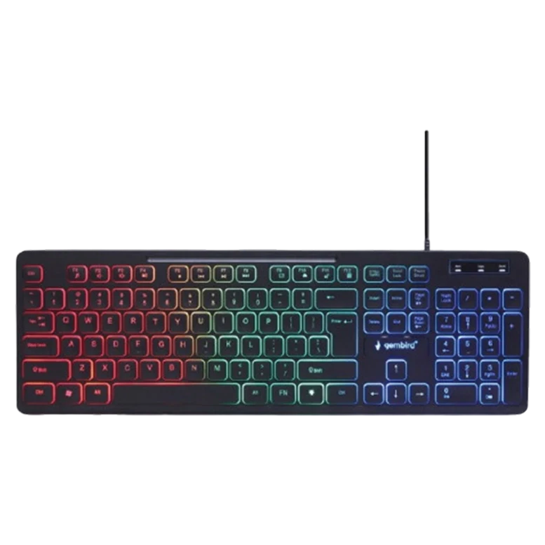 Set Gembird KBS-UML-01, Cu fir, Negru 2