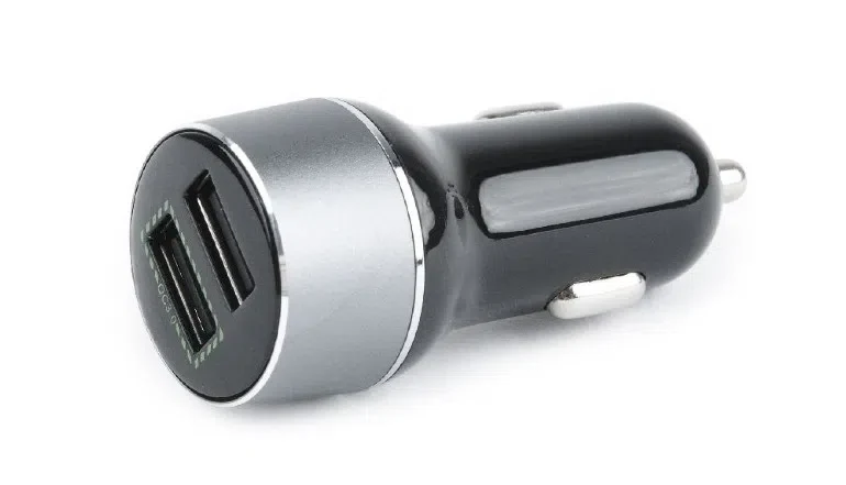 USB Car Charger - Gembird TA-U2QC3-CAR-01,2-port USB car fast charger, QC3.0, 36 W, black 2