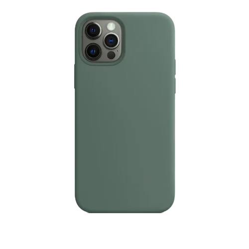 Silicon Case Premium Pine Green for iPhone 12 Series
