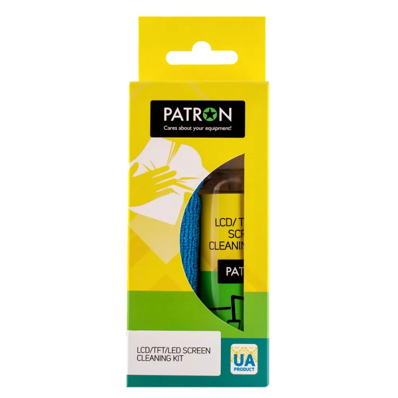 Set de curățare Patron F3-017, pentru ecrane LCD/LED 4