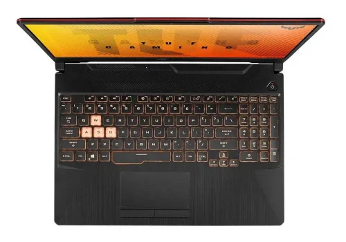 Laptop Gaming 15,6" ASUS TUF Gaming F15 FX506LH, Bonfire Black, Intel Core i5-10300H, 8GB/512GB, Fără SO