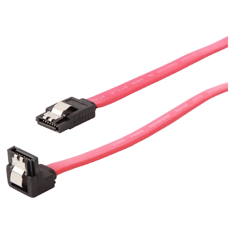 Cablu Cablexpert CC-SATAM-DATA90-0.5M, SATA III, 0.5 m, Roșu 2
