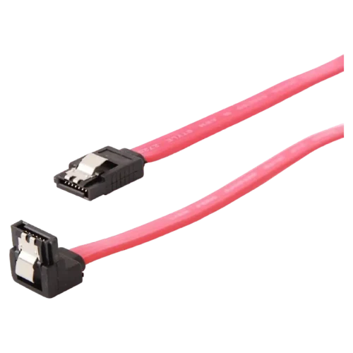 Кабель Cablexpert CC-SATAM-DATA90-0.5M, SATA III, 0.5 м, Красный