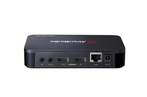 AverMedia EzRecorder 330 - ER330: Interface: Standalone, Storage: microSD/ExtHDD/NAS, Video/Audio Input: HDMI, Compisite/ Output: HDMI, Max Pass-Through Resolutions:4Kp60, Max Record Resolutions:1080p60, Record Format: MPEG 4 (H.264/265+AAC), Ethernet, Remote Control