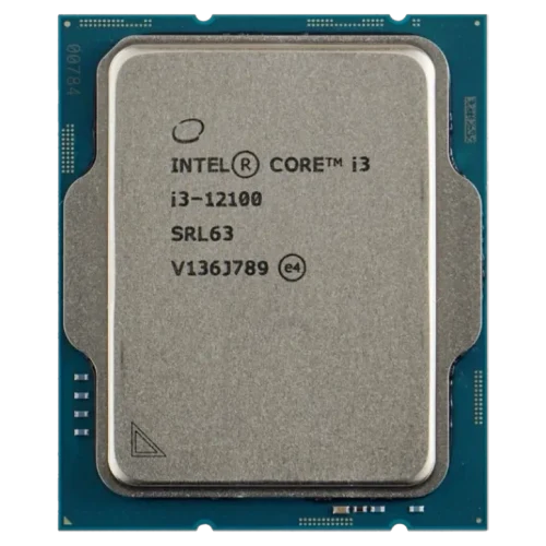 Процессор Intel Core i3-12100 Tray, Silver