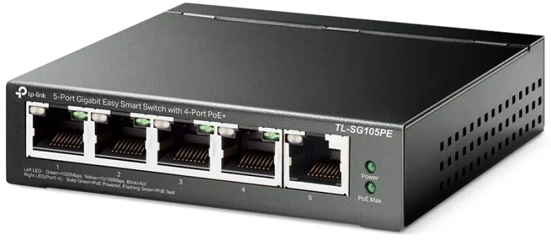 Коммутатор Tp-Link TL-SG105PE 2