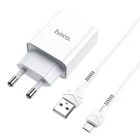 HOCO C81A Asombroso single port charger White 2
