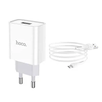 HOCO C81A Asombroso single port charger White 4