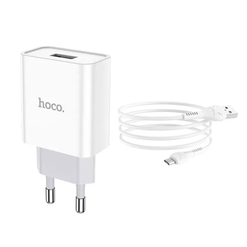 HOCO C81A Asombroso single port charger White