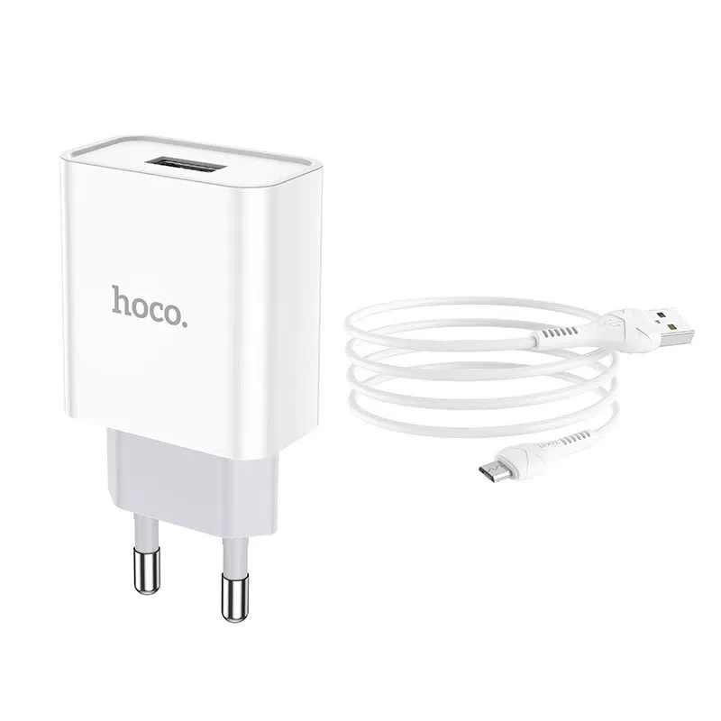 HOCO C81A Asombroso single port charger White 4