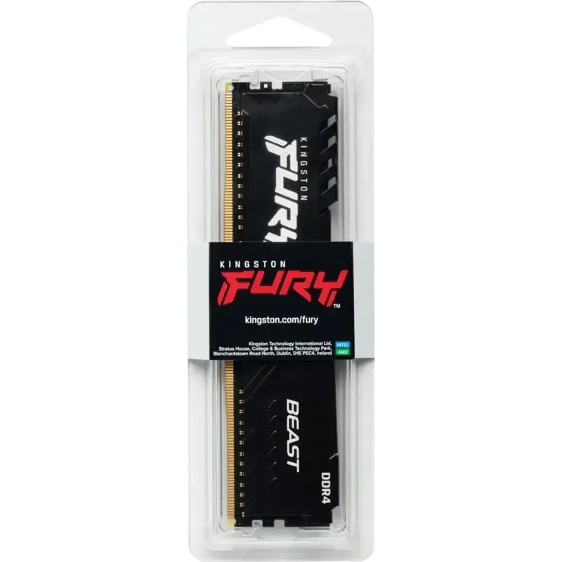 Memorie RAM Kingston FURY Beast, DDR4 SDRAM, 3600 MHz, 8GB 5