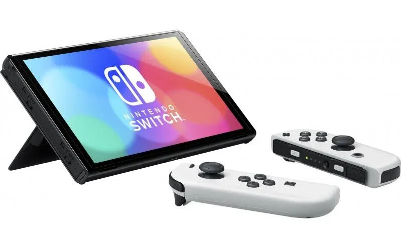 Nintendo Switch OLED Model with White Joy-Con 4