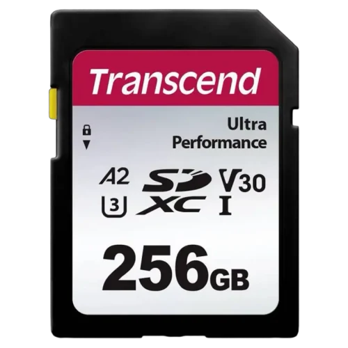 Card de memorie Transcend SDXC340S, 256 GB, Black