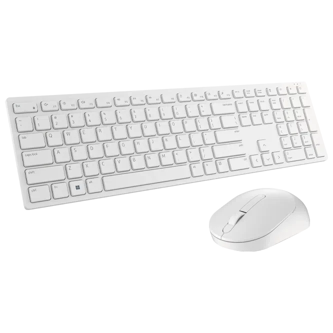 Клавиатура и Мышь Dell KM5221W, Белый 3