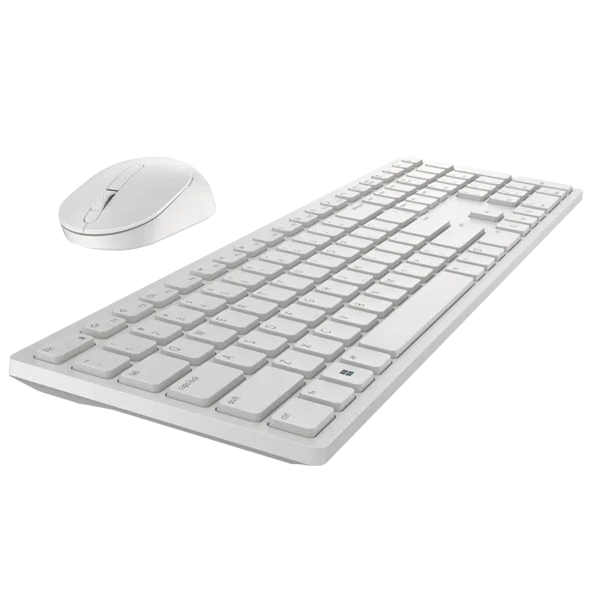 Клавиатура и Мышь Dell KM5221W, Белый 4