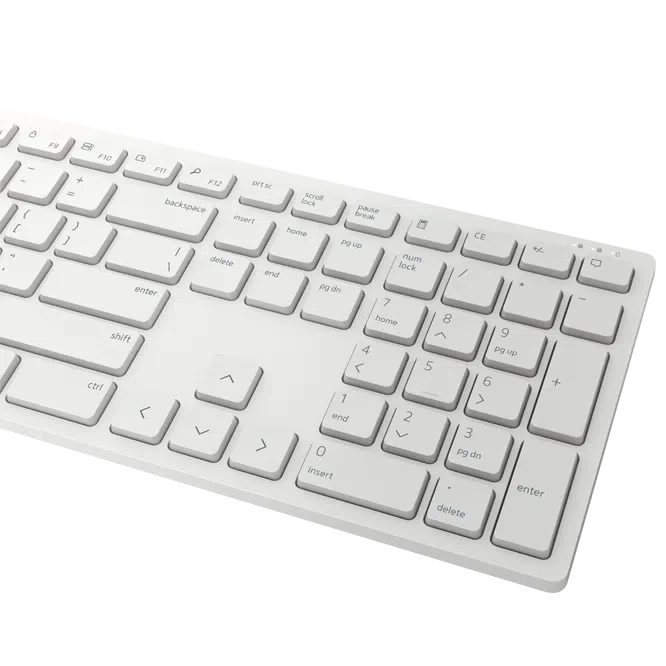 Клавиатура и Мышь Dell KM5221W, Белый 6