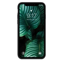 Silicon case for iPhone X/XS Black 2