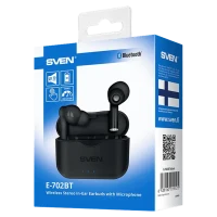 Căști SVEN E-702BT, Fără fir, Negru 5