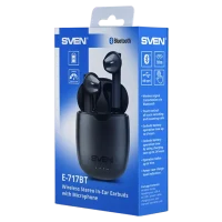 Căști SVEN E-717BT, Fără fir, Negru 4