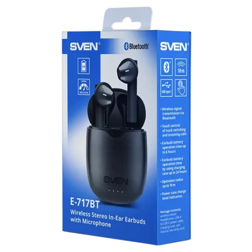 Наушники SVEN E-717BT, Black