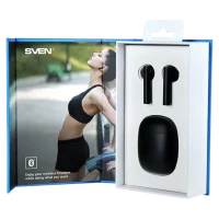 Căști SVEN E-717BT, Fără fir, Negru 3