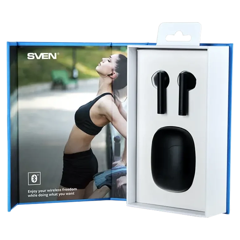 Căști SVEN E-717BT, Fără fir, Negru 3